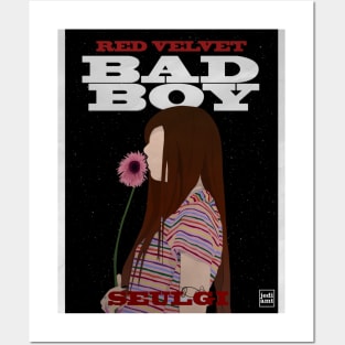 RED VELVET SEULGI  "BAD BOY" POSTER STYLE Posters and Art